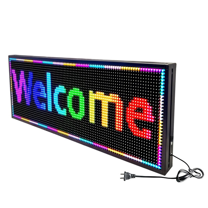 outdoor full color wireless led message board