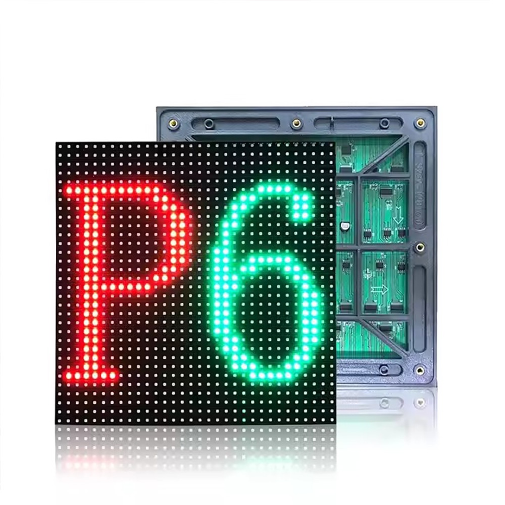 Outdoor Full Color P6 Smd Led Display Module 192x192mm P6 Outdoor Led Panel