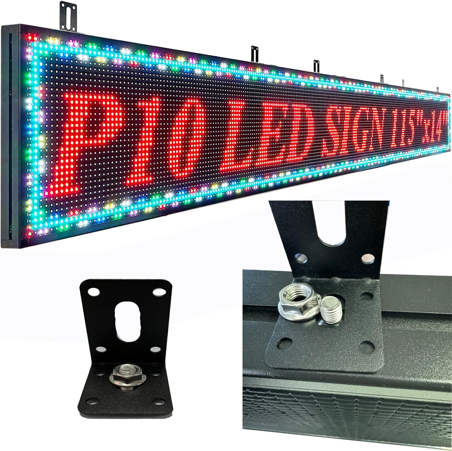 P10 Outdoor Led Sign Programmable Scrolling Digital Display Screen ...
