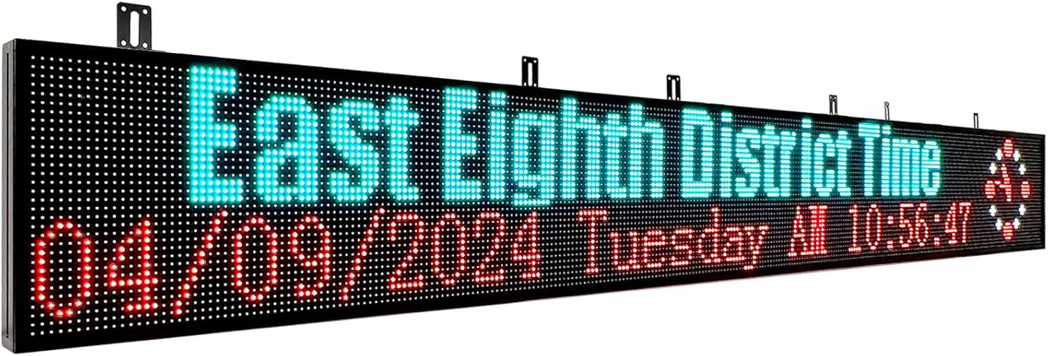 LED sign, scrolling sign 40