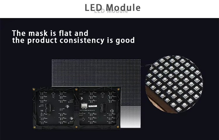 Outdoor Lcd Matrix Module Smd P5 Outdoor Led Display Module Full Color Hd 64x32 Dot Matrix Led ...