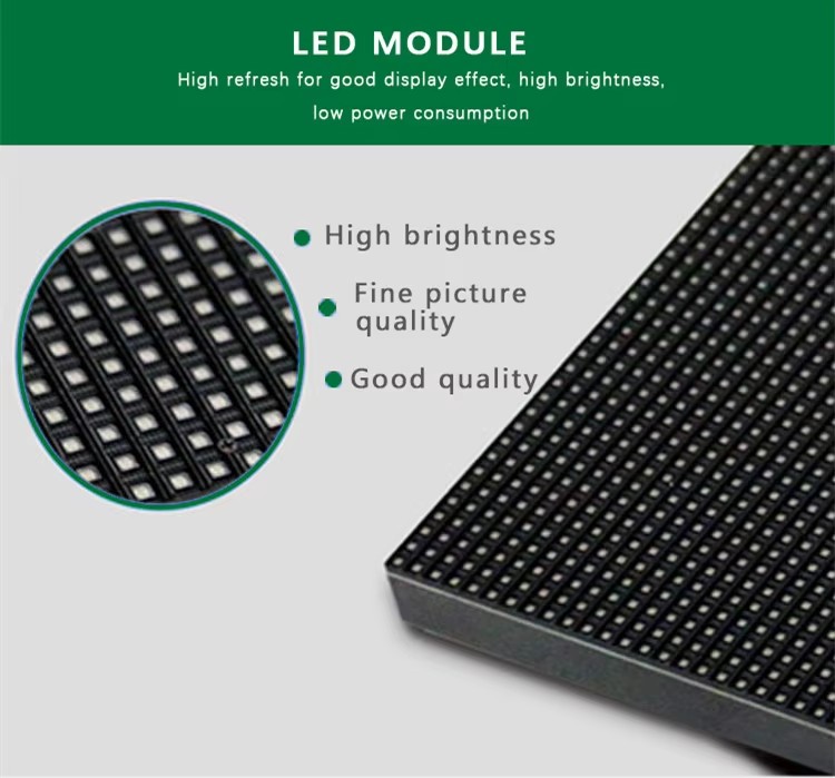 Outdoor Lcd Matrix Module Smd P5 Outdoor Led Display Module Full Color Hd 64x32 Dot Matrix Led ...