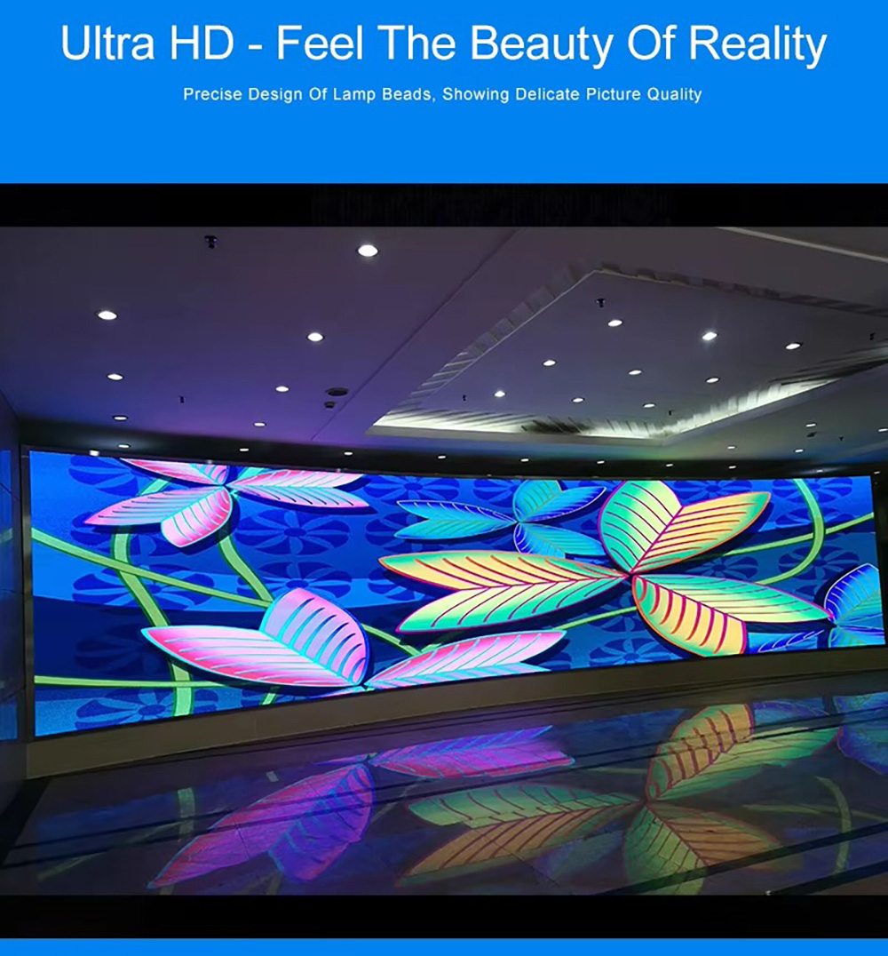 China HD 4K COB P0.93 Ultra-Thin Indoor LED Display Screen Fixed Video ...