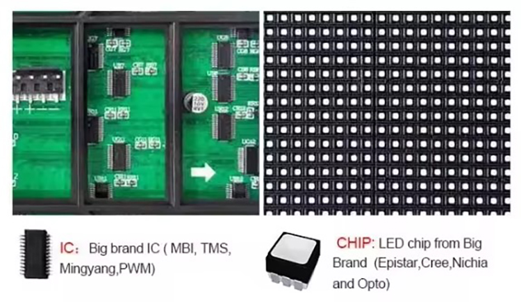 Led Screen Ip2 Factory Direct P2.5 Outdoor LED Screen Display Waterproof Fixed ...