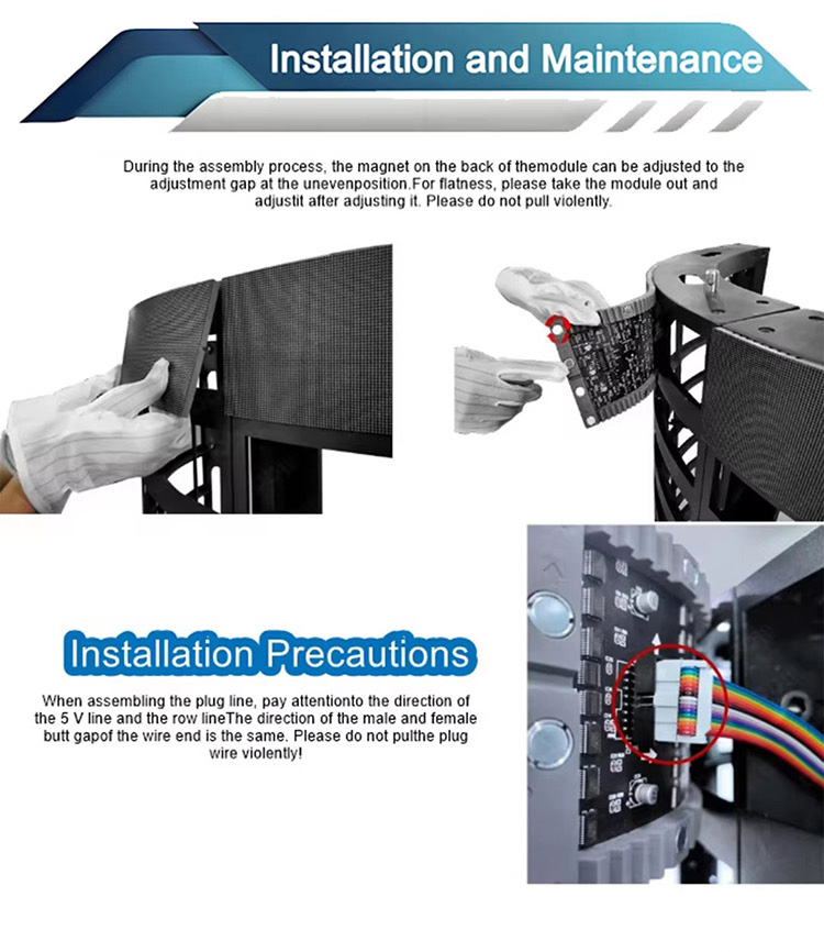 Led Screen Reg Plate High Brightness Indoor LED Display Screen Paneles RGB LED Modules P3 ...