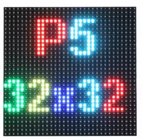 Outdoor P5 RGB LED Display 160x160mm