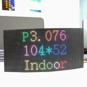 soft module P3.076 320x160mm display