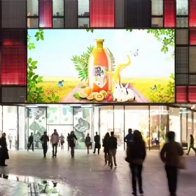 high brightness outdoor p10 led display panel full
